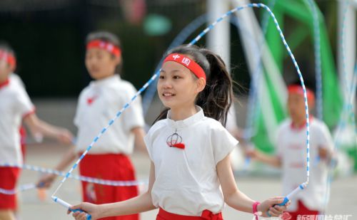 新疆这所小学的运动会玩出花样