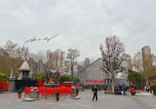 武汉这座“小众寺庙”，以前几乎没什么人，现在却成为了网红景点