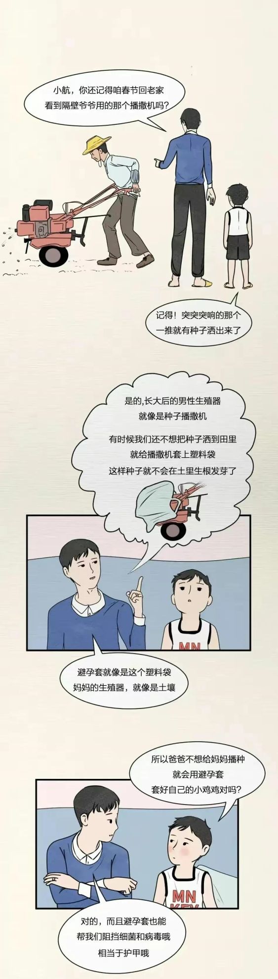 什么是避孕套？人是怎么来的？什么是自慰？家长不要再避讳性教育