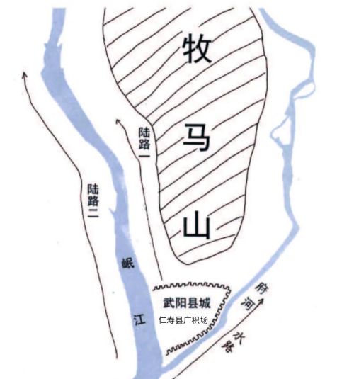 仁寿县历史（32）沐马川和牧马山