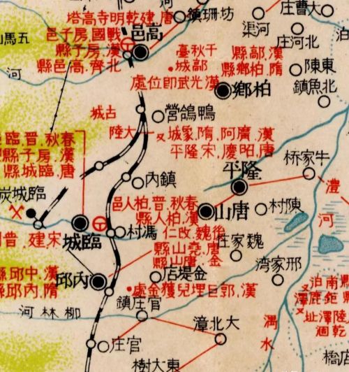 1928年河北境内两个唐山，结果752年的唐山县撤了，唐山镇升格