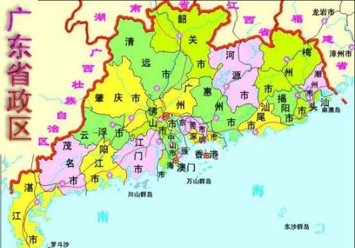 广东省落后的10个县：梅州3县入围，韶关上榜2县，大多在粤北地区