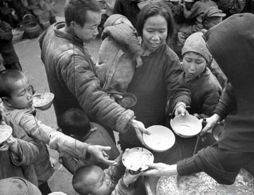 40张老照片看80年前河南湖南大饥荒的真实状况