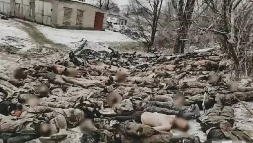 当看到俄乌战场上的这些死尸，你还会继续鼓吹战争吗？