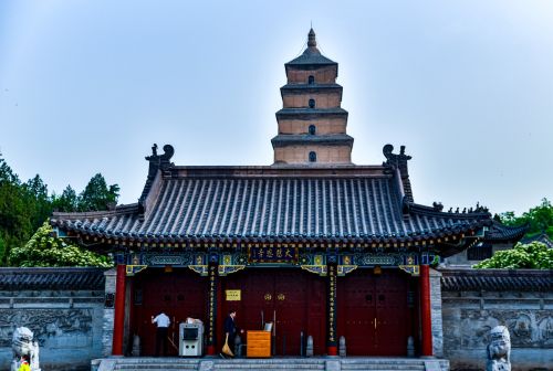 西安大慈恩寺-唯识宗祖庭，穿越千年与唐僧相遇