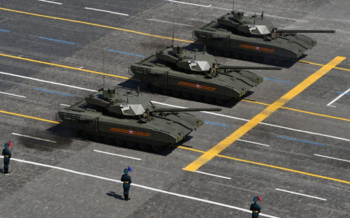 俄媒曝：俄最先进坦克T-14“阿玛塔”已开始在乌执行任务