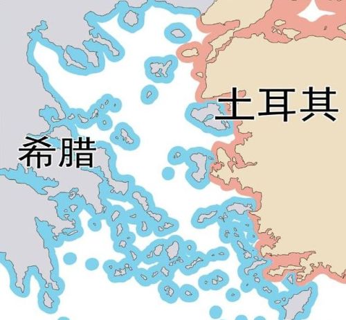 海岸线抵到土耳其家门口，几乎独占爱琴海，希腊为何这么霸气？