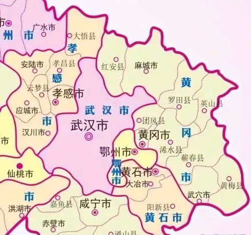 这两座城市建成区相隔只有1公里，却为啥没有合并成一个大城市