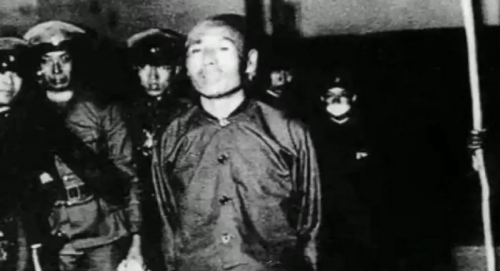 1934年，中国司令被捕后写下两句话，日寇看到后连夜将其杀害