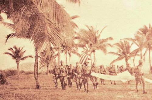 1939年入侵海南岛海口琼山（府城）的日寇影像