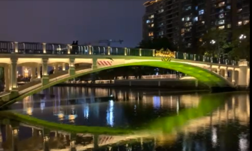 苏州河(普陀段)两岸夜景大片上新，一起来赏→