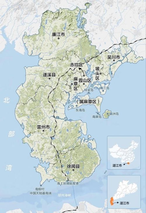 南海舰队领导机关驻地，为何放在湛江？海陆交通便利，天然良港多