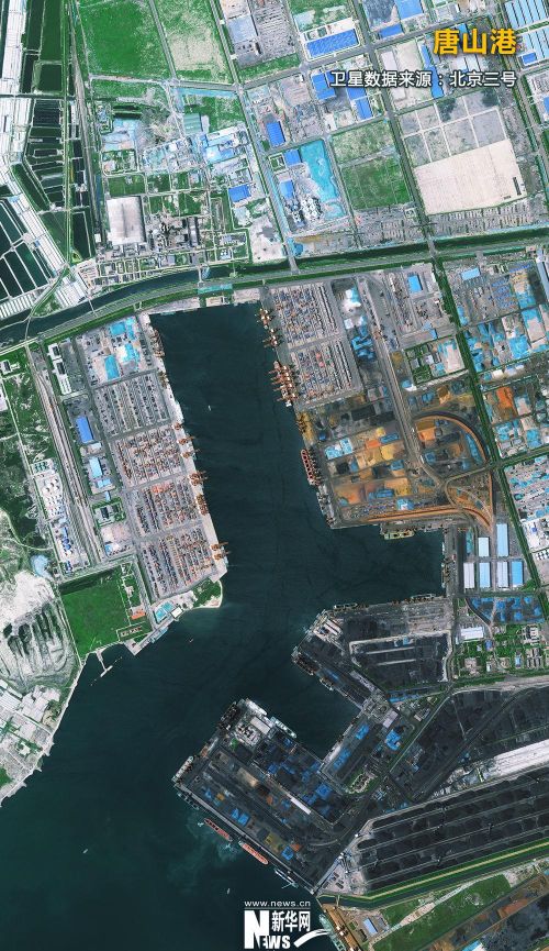 加速度2023丨卫星“瞰”奋进中国里的忙碌港口