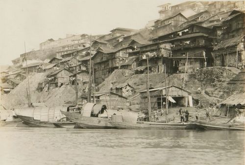 1926年重庆老照片 百年前的重庆美丽山水风光