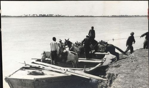 1936年宁夏灵武县老照片 克劳德·毕敬士摄