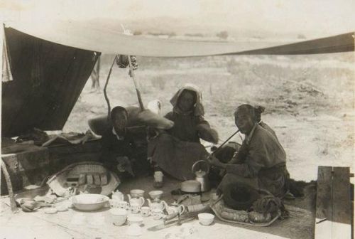 1935年赤峰老照片 80年前的巴林右旗大板镇风貌