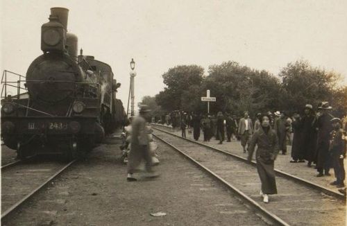 1934年牡丹江老照片 城市街景、掖河及宁安风貌