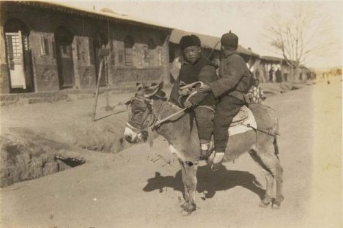 1934年辽宁朝阳老照片 90年前的黑水镇凌源县风貌