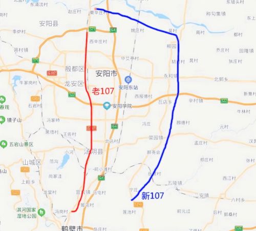 河南这段国道将迎来改建，新线长64.581公里，标准为双向4-6车道