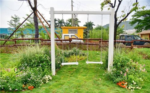 佛山旺林花场华丽转身建艺术花园，建成乡村旅游精品工程