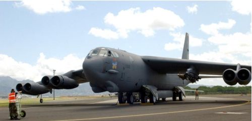 美国频派B-52轰炸机，是针对朝鲜还是中国？