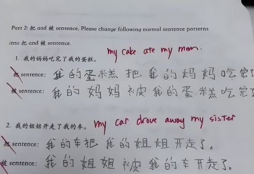 美国不及格“汉语试卷”走红，“aoe”难吗？原谅我不厚道的笑了