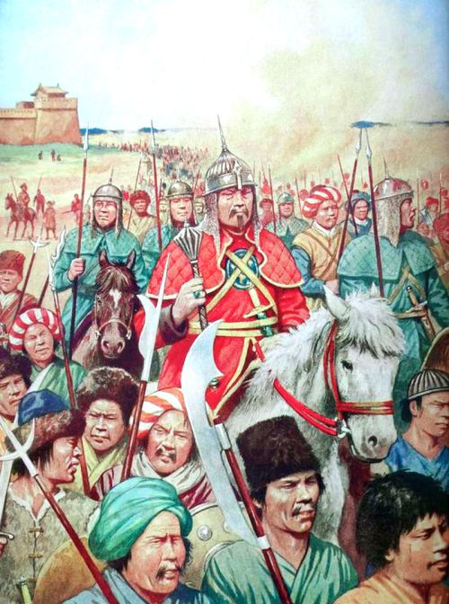 古代伊朗的卫拉特人：曾参加蒙古西征，和蒙古可汗决裂后逃往埃及