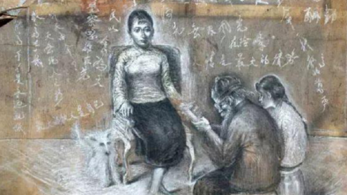 江西拾荒老人沉迷绘画40年，妻子绝望带孩子离开，专家：画得一般