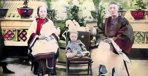 老照片：末代皇妃文绣，清朝末年的小学生，担任山东巡抚的袁世凯