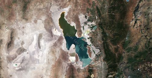 美国大盐湖，正在消失
