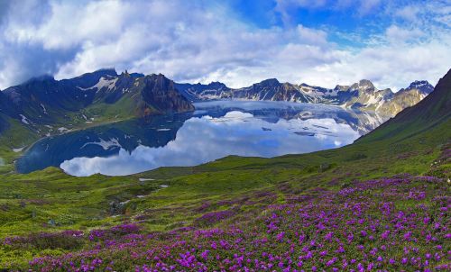 长白山是东北地区的水系发源地