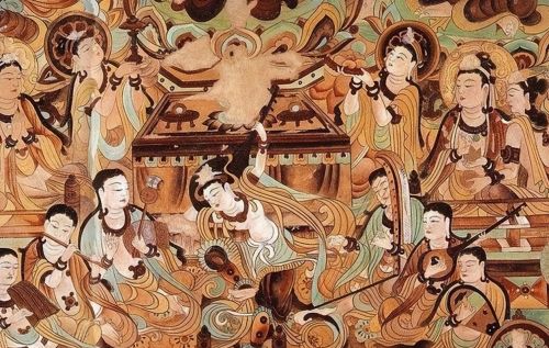 以敦煌壁画的流变、壁画与佛教的关系研究社会文化环境的变化