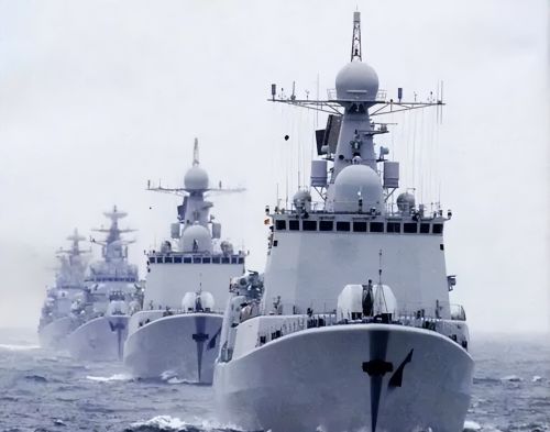 中国大批军舰抵达中东海域，美专家：非常罕见，让美头疼的事来了