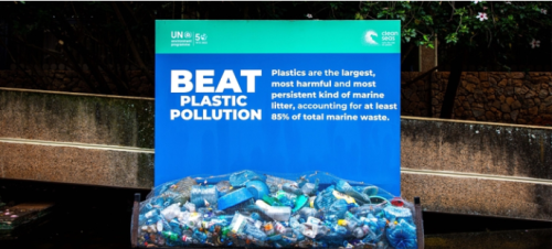 6月5日迎2023年世界环境日 口号“捡塑减塑”（Beat Plastic Pollution）