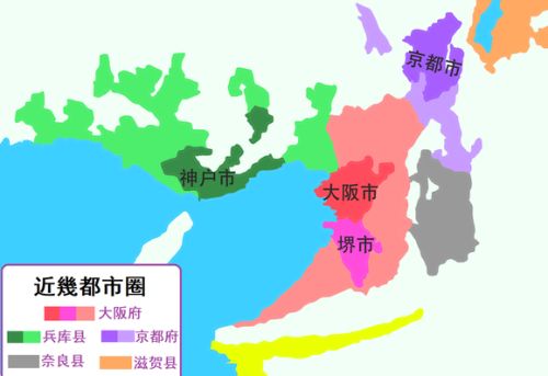 跨政区都市圈的一些图集