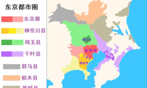 跨政区都市圈的一些图集