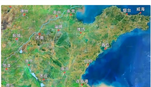 虽然江苏省人口数量比山东少了1500多万，但是江苏看起来更繁华