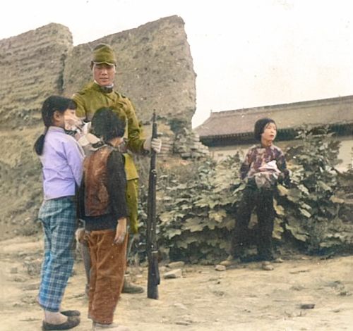 日本侵华时期，日寇镜头里的山西运城、垣曲县和闻喜县
