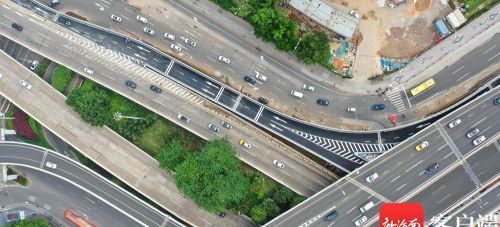 瞰海南 | 海口龙昆南立交匝道建设加速 预计今年12月前完工