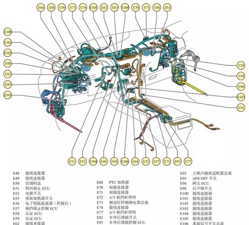 一文轻松看懂丰田汽车的电路图