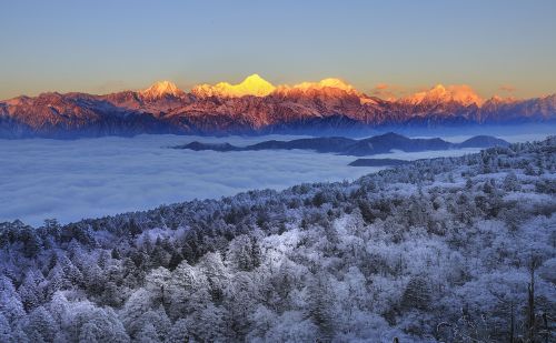 文旅新探|王岗坪：贡嘎雪山天然观景平台重新开放