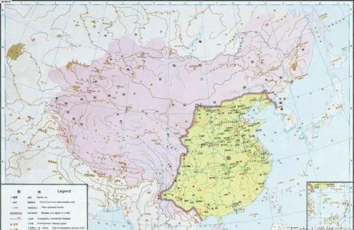 中国历史朝代疆域面积排名(中国各个朝代的疆域面积)