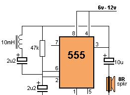 555定时器报警电路设计(用555定时器设计报警电路)