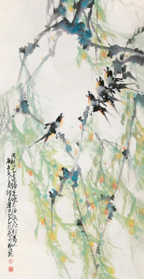 没有名师亲授,如何自学国画呢(没有名师亲授,如何自学国画画)