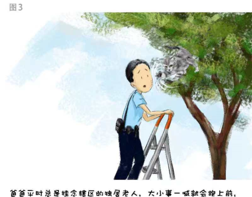 手绘:我的警察爸爸作文(手绘:我的警察爸爸图片)