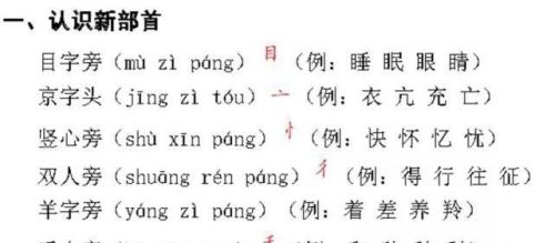 一年级语文上册第七单元内容(一年级上册语文第七单元知识点汇总)