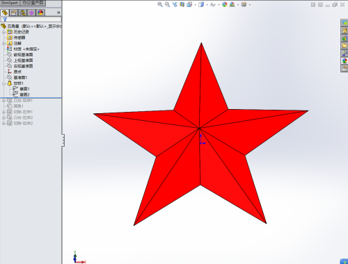 五角星solidworks画法(sw五角星怎么画)