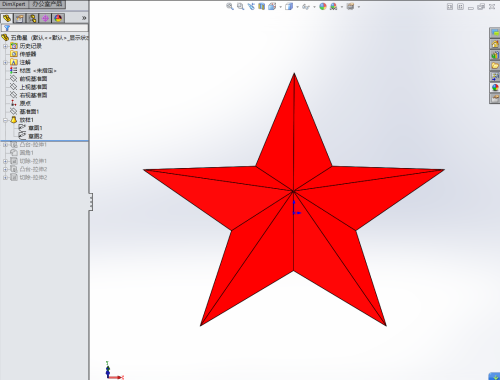 五角星solidworks画法(sw五角星怎么画)