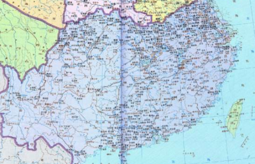 南北朝时期的南梁地图(南朝和南梁)