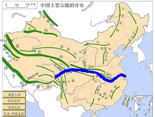 中国的南北方分界线在哪(中国南北方分界的依据是什么)